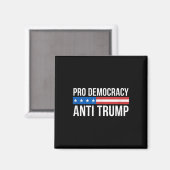 民主化推進 – アンチトランプ – マグネット (正面/裏面)