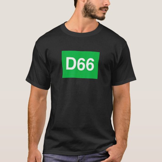 民主化66 Tシャツ (正面)
