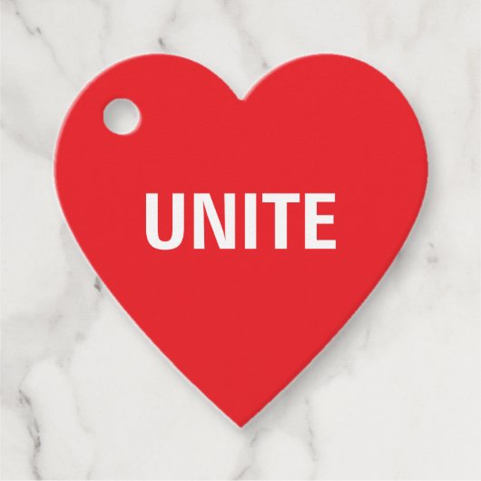 民主政治を統合する フェイバータグ (正面)