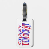 民主熱狂する党 ラゲッジタグ (裏面縦)