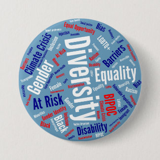 民主的な言葉ボタン 缶バッジ