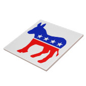 民主的パーティー政治エンブレム（ロバ） タイル (側面)