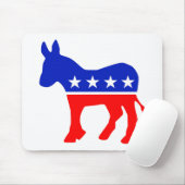 民主的パーティー政治エンブレム（ロバ） マウスパッド (マウス)
