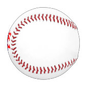 民主的パーティー政治エンブレム（ロバ） 野球ボール (正面左)