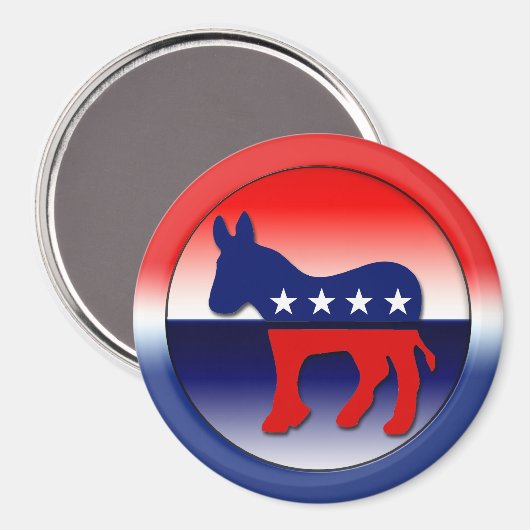 民主的パーティー記号 マグネット (正面/裏面)