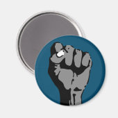 民主的拳 マグネット (正面/裏面)