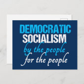 民主社会主義の定義ソーシャル・デモクラシー ポストカード (正面/裏面)