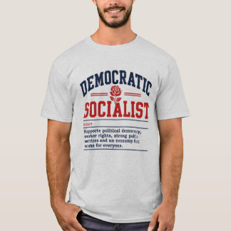 民主社会主義の定義 Tシャツ