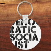 民主社会主義者 キーホルダー (正面)