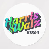 民主選挙 ラベル (デザイン1)