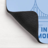 民事おもしろいエンジニアリング橋工士 マウスパッド (コーナー)