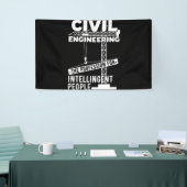 民事エンジニアリングThe Professions 知性がある For 横断幕 (トレードショー)