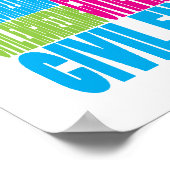 民事カラフルエンジニアリング ポスター (角)