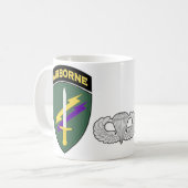 民事空輸SSIおよび紋章1 コーヒーマグカップ (正面左)