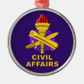 民事評議クリスマス メタルオーナメント (正面)