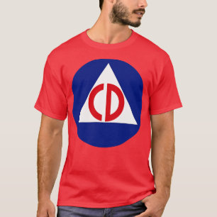 民事防衛 Tシャツ