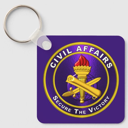 民事 キーホルダー (正面)