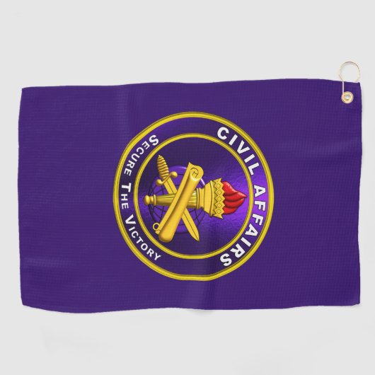 民事 ゴルフタオル (横)