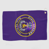 民事 ゴルフタオル (横)