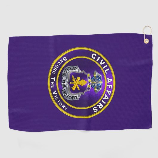 民事 ゴルフタオル (横)