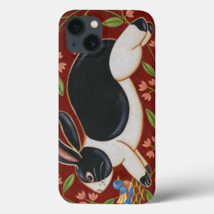 民俗ウサギ iPhone 13ケース
