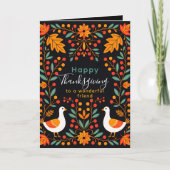 民俗ジェーゼと紅葉感謝祭 カード (正面)