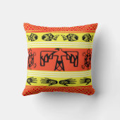 民俗デザイン クッション (裏面)