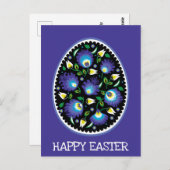 民俗ハッピーイースター ポストカード (正面/裏面)