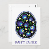 民俗ハッピーイースター ポストカード (正面/裏面)
