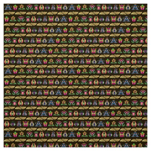 民俗ハンガリーパターン ファブリック (見本)