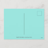 民俗初期のボルチモアキルト父クリスマス シーズンポストカード (裏面)