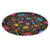 民俗学の花ワイシナンキブラック  カッティングボード (角)