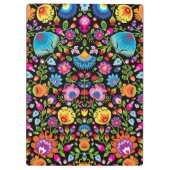 民俗学の花ワイシナンキブラック  クリップボード (裏面)