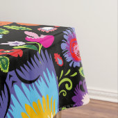 民俗学の花ワイシナンキブラック   テーブルクロス (インサイチュ)