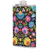 民俗学の花ワイシナンキブラック  フラスク (左)