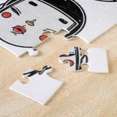 民俗日本の鬼と狐フェスティバル ジグソーパズル (側面)