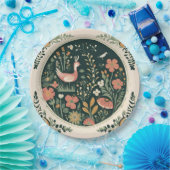 民俗春 ペーパープレート (パーティー)