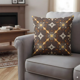 民俗的伝統的モチーフ クッション