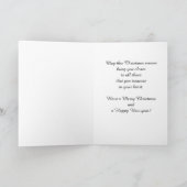 🎄民俗風クリスマスツリー カード (内部)