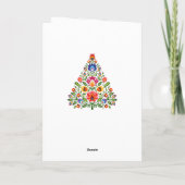 民俗魔法の魔法:低いクリスマスインスパイア シーズンカード (裏面)