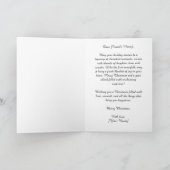 民俗魔法の魔法:低いクリスマスインスパイア シーズンカード (内部)