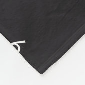 民俗鳥及び花のベビーの月例マイル標石 フリースブランケット (角)