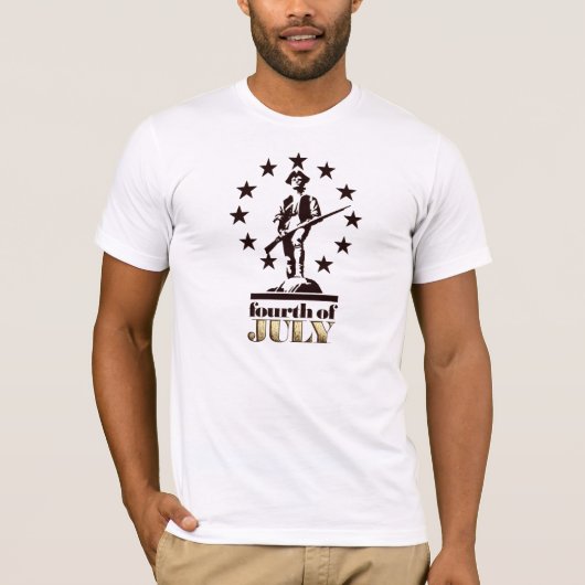 民天1776年7月4日 Tシャツ (正面)