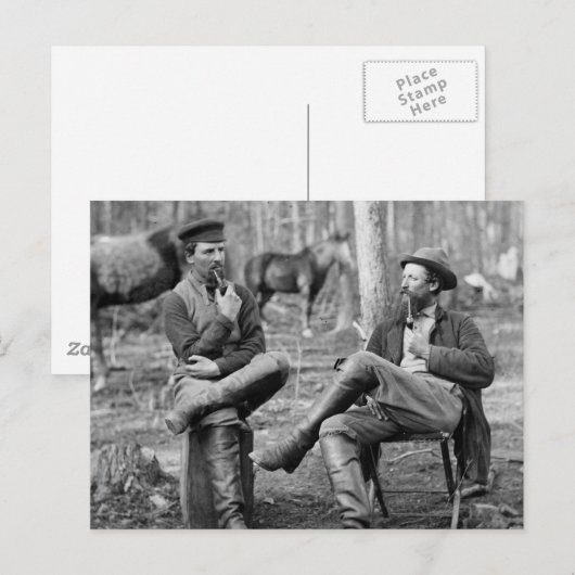 民戦管， 1864 ポストカード (正面/裏面)