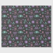 民族かわいらし様式 ラッピングペーパー (フラット)