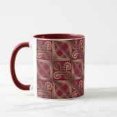 民族のアフリカのスタイルAdinkra Simbols マグカップ (左)