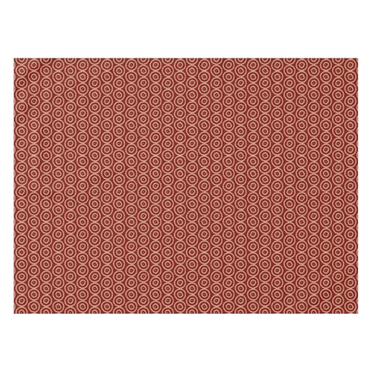 民族のアフリカの手描きのパターン テーブルクロス (正面(横))