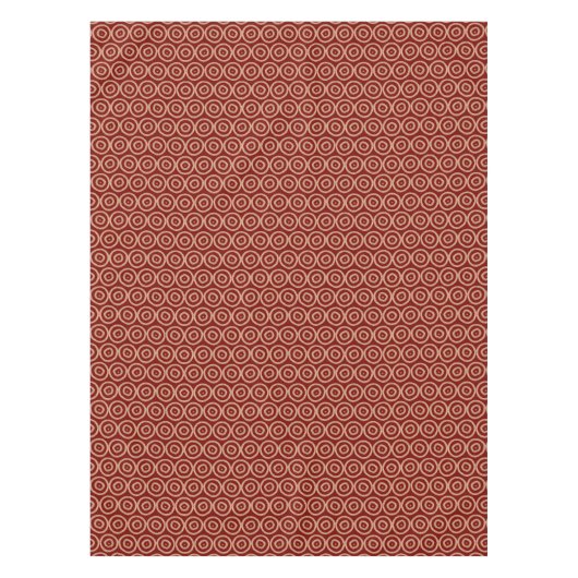 民族のアフリカの手描きのパターン テーブルクロス (正面)