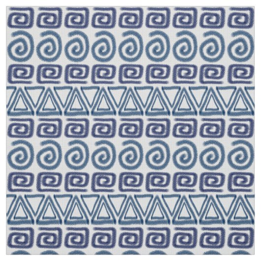 民族のアフリカの手描きのパターン ファブリック (見本)