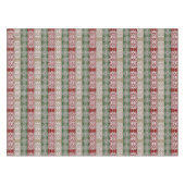 民族のアフリカの種族のストライプなパターン テーブルクロス (正面(横))